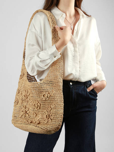 Shoulder Bag Cabas Raphia Raphia Vanessa bruno Beige cabas raphia 25V40890 other view 1