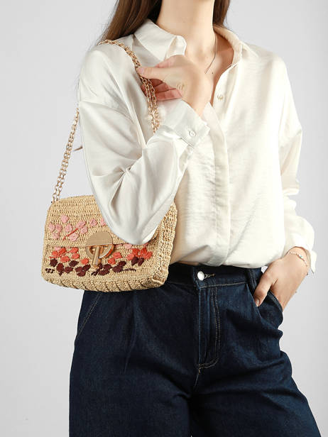 Shoulder Bag Moon Raphia Vanessa bruno Beige moon raphia 24V40533 other view 1