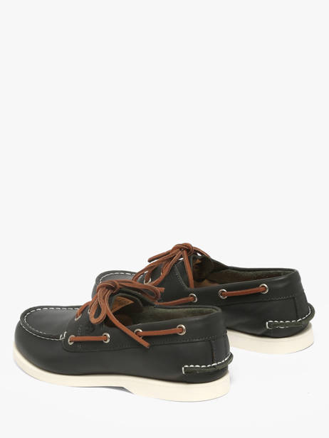 Boat Shoes In Leather Timberland Green women 2Q9XEP81 other view 2