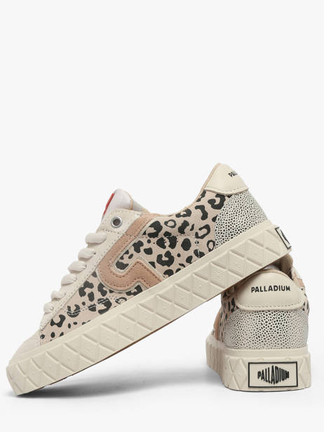 Sneakers In Leather Palladium Beige women 99628904 other view 2