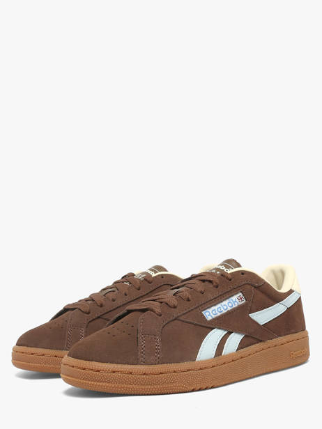 Sneakers In Leather Reebok Brown women 244642 other view 1