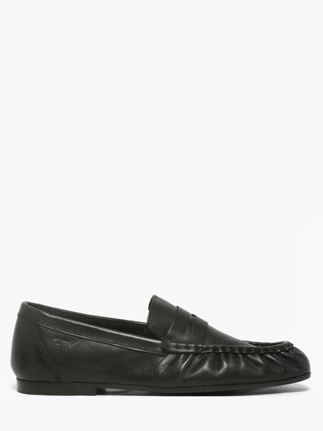 Moccasins In Leather Tamaris Black women 46