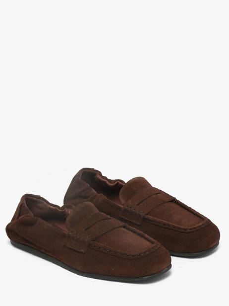 Moccasins In Leather Pavement Brown women 1 other view 1