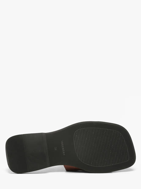 Slippers In Leather Pavement Brown women 25216 other view 4