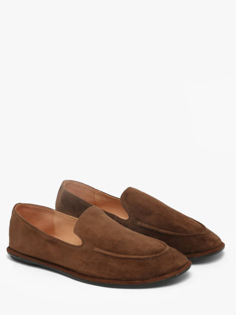 Moccasins In Leather Inuovo Brown women CT001KDR other view 1