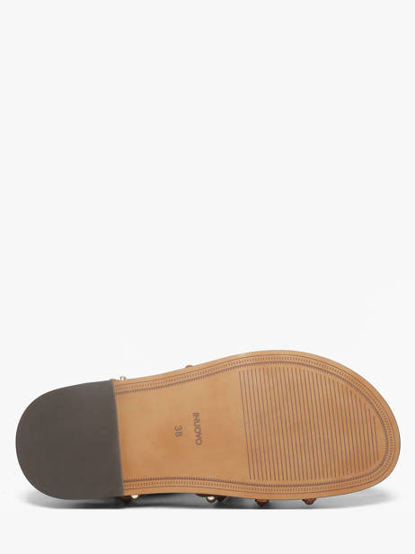 Sandals In Leather Inuovo Brown women 51002CTN other view 4
