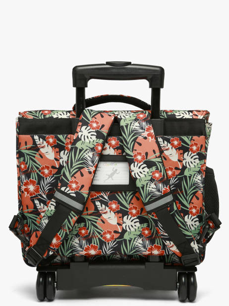 2-compartment Wheeled Satchel Futur Cameleon Multicolor futur CR38 other view 5