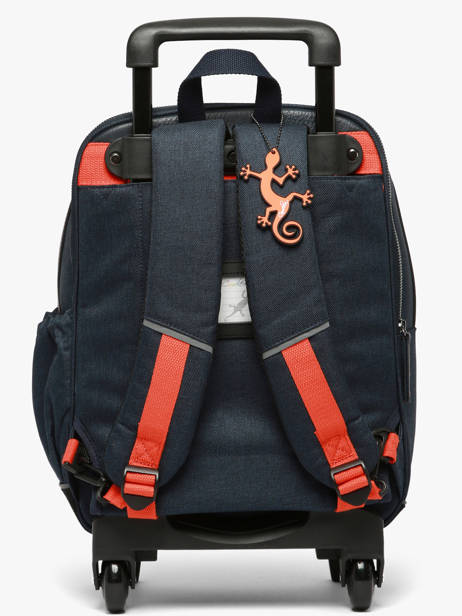 Sac A Dos à Roulettes 2 Compartiments Vintage Urban Cameleon Bleu vintage urban SR40 vue secondaire 5