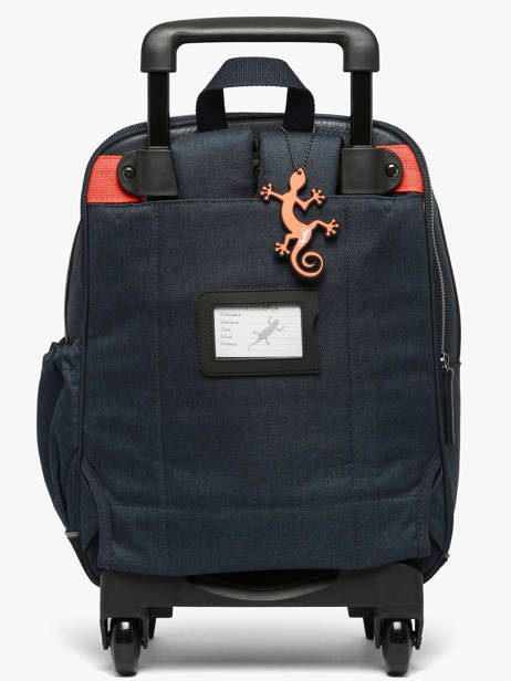 Sac A Dos à Roulettes 2 Compartiments Vintage Urban Cameleon Bleu vintage urban SR40 vue secondaire 6