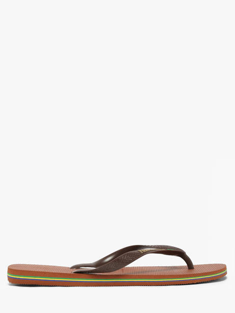 Brasil Logo Havaianas Brown men 4110850H other view 1