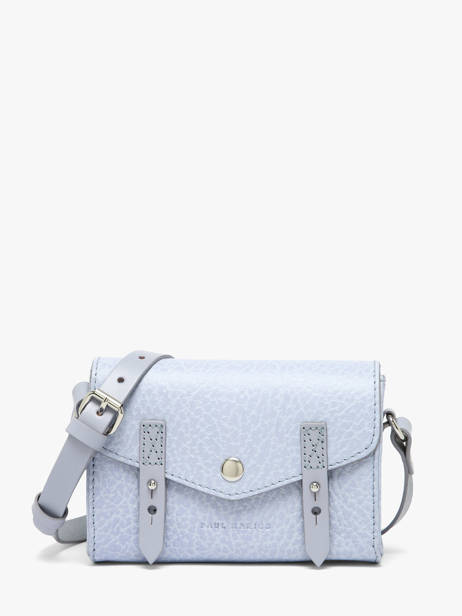 Shoulder Bag Le Mini Indispensable Lavande Leather Paul marius Blue lavande MINILAV