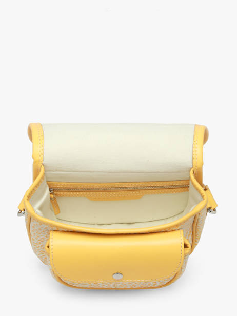 Shoulder Bag Le Bohémien Citronade Leather Paul marius Yellow citronade BOHEMCIT other view 3