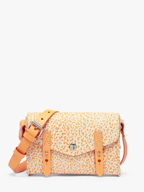 Leather Le Mini Indispensable Orangeade Crossbody Bag Paul marius Orange orangeade MINIORA