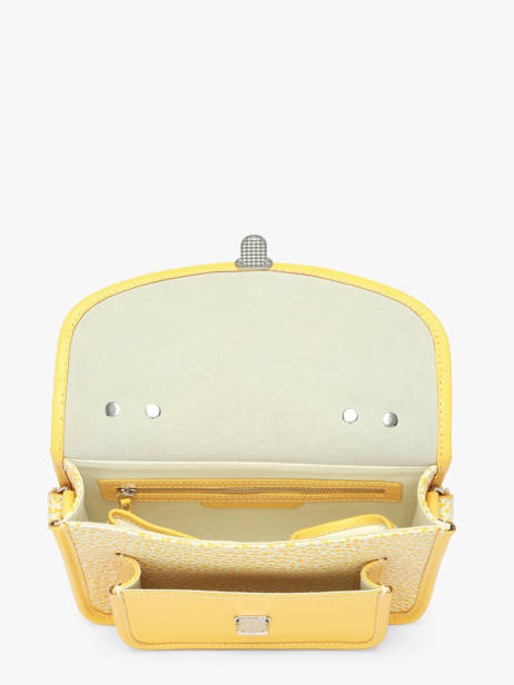 Leather Melle George Citronade Crossbody Bag Paul marius Yellow citronade GEORGCIT other view 2