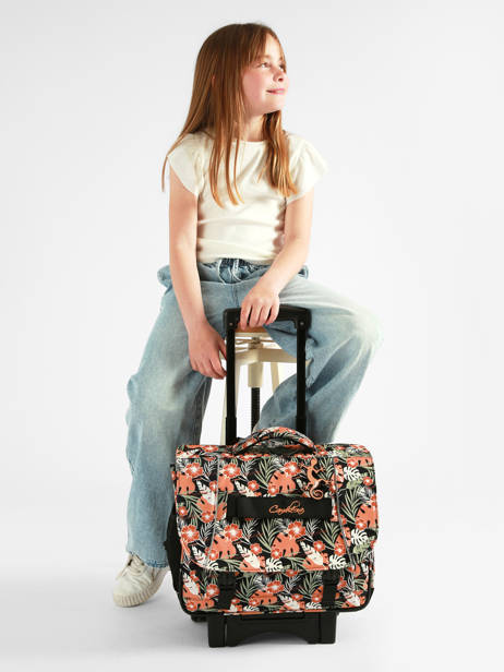 2-compartment Wheeled Satchel Futur Cameleon Multicolor futur CR38 other view 2