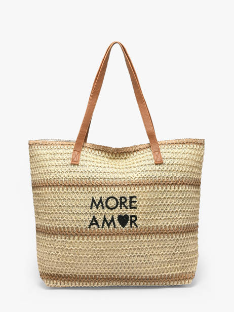 Shoulder Bag Plage Gerard pasquier Brown plage P26031