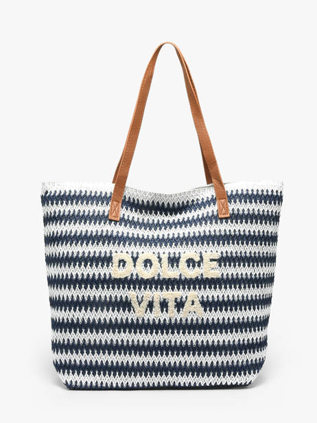 Shoulder Bag Plage Gerard pasquier Blue plage P26034
