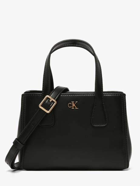 Satchel Ck Mini Calvin klein jeans Black ck mini 4F3520G