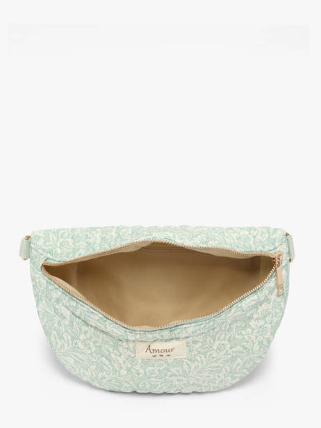 Sac Banane Miniprix Vert amour S048 vue secondaire 1