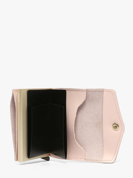 Porte-cartes Original Envelope Cuir Secrid Rose original EOR vue secondaire 1