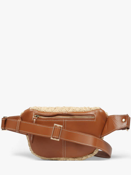 La Banane Raphia Et Cuir Paul marius Beige raphia BANANRAP vue secondaire 4