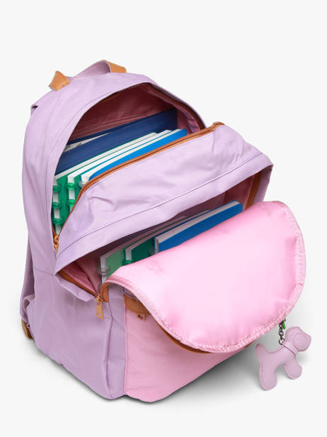Sac à Dos 2 Compartiments Tann's Violet les fantaisies f 63195 vue secondaire 3