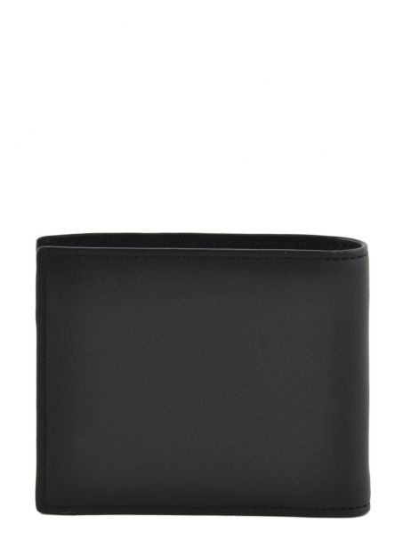 Wallet Leather Lacoste Black fg NH1112FG other view 2