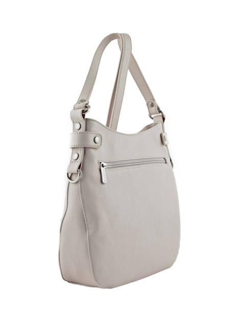 Shoulder Bag Confort Leather Hexagona Beige confort 465005 other view 2