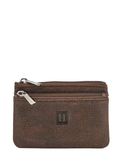 Coin Purse Leather Hexagona instinct 667292