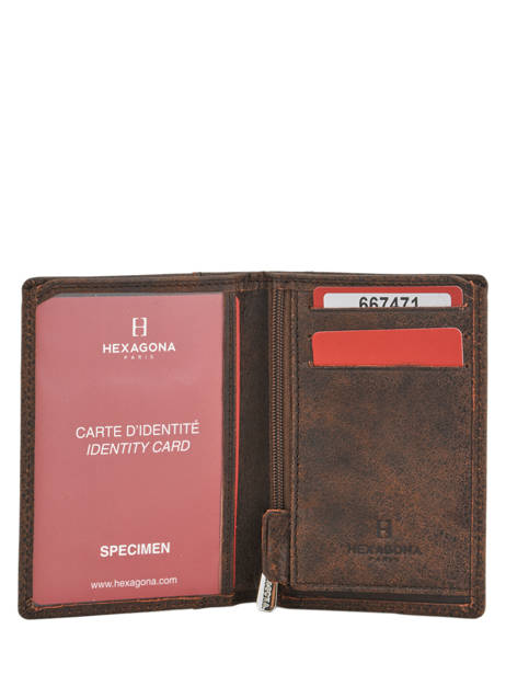 Wallet Leather Hexagona instinct 667471 other view 2