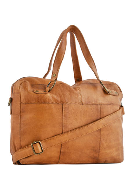 Shopper Fatima Leather Pieces Brown fatima 17090746 other view 3