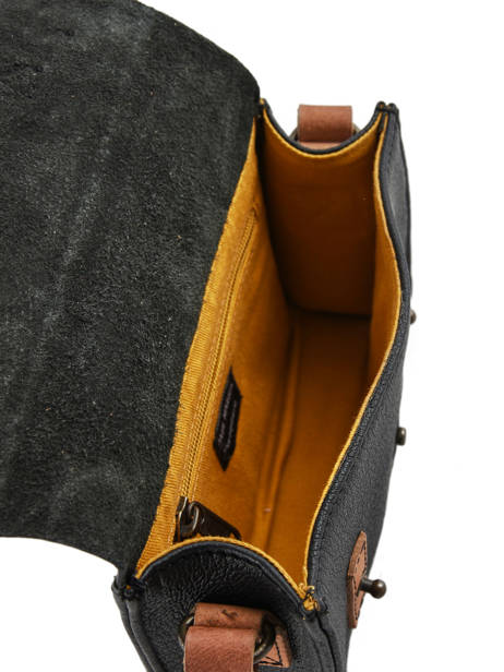 Leather Crossbody Bag Mini Indispensable Paul marius Black vintage MINI other view 4