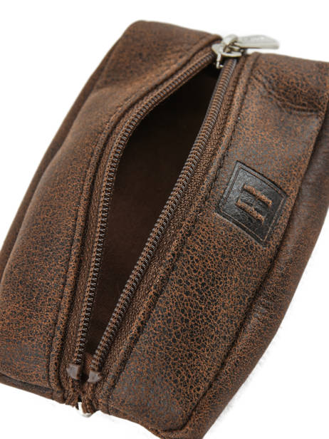 Coin Purse Leather Hexagona instinct 667297 other view 2