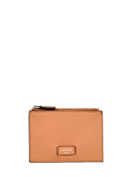 Porte-cartes Zippé L Ninon Cuir Lancel Marron ninon A10537