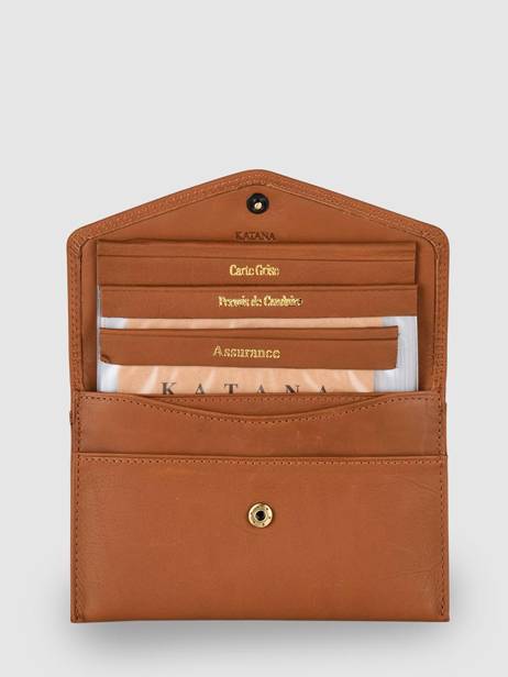 Wallet Leather Katana marina 753104 other view 1
