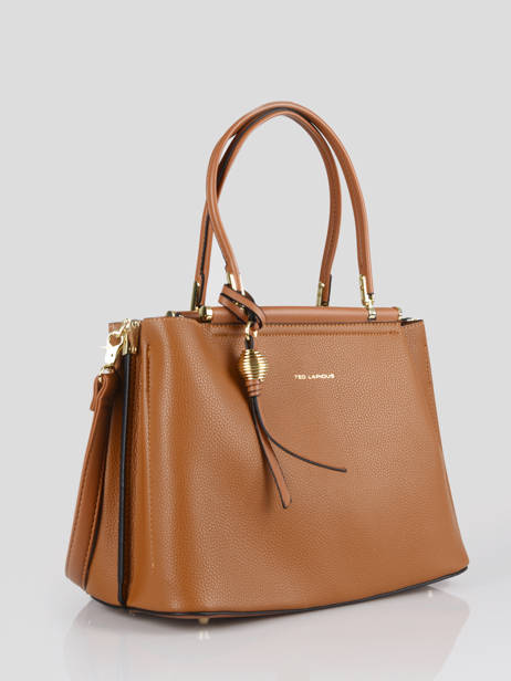 Medium Azalie Satchel Ted lapidus Brown azalie TLHF9584 other view 2
