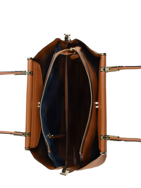 Medium Azalie Satchel Ted lapidus Brown azalie TLHF9584 other view 3
