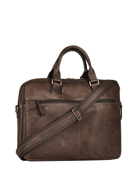 Porte-documents Spider 2 Compartiments + Pc 15'' Cuir Etrier spider ESPI8022 vue secondaire 3