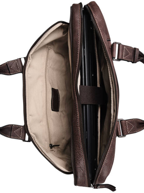 Porte-documents Spider 2 Compartiments + Pc 15'' Cuir Etrier spider ESPI8022 vue secondaire 2