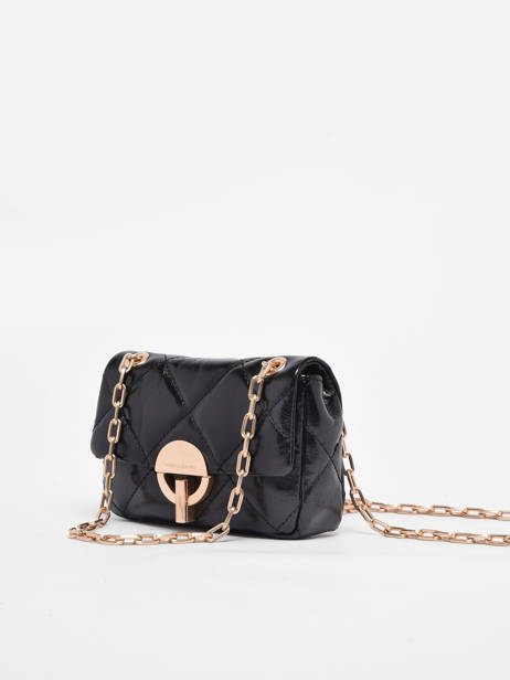 Sac Nano Moon En Cuir Vanessa bruno Noir moon 84V40326 vue secondaire 3