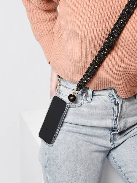 Shoulder Strap For Phone Cover La coque francaise Black chaine LE308290 other view 1