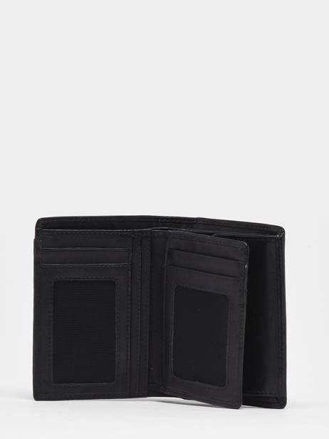 Portefeuille Porte Monnaie Cuir Basilic pepper Noir traveler BTRA91 vue secondaire 1