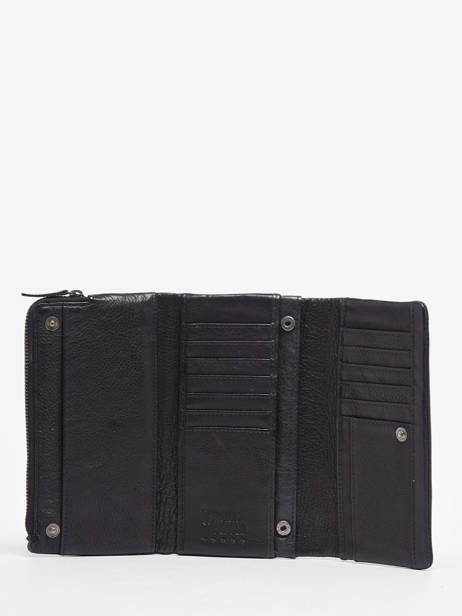 Compact Leather Smart Wallet Basilic pepper smart BSMA97 other view 2