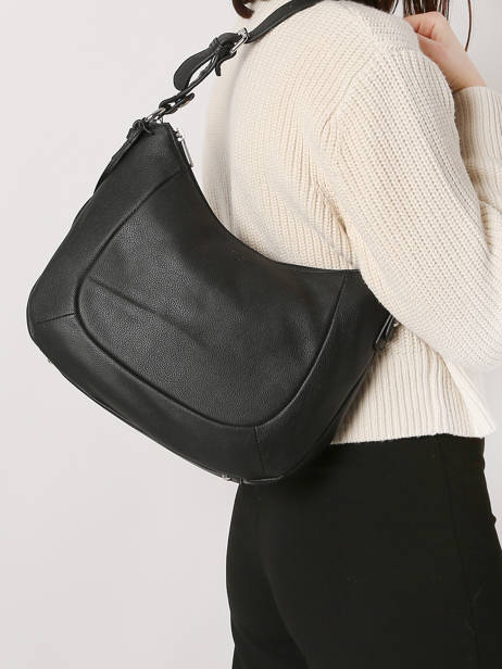 Hobo Bag Confort Leather Hexagona Black confort 464779 other view 1