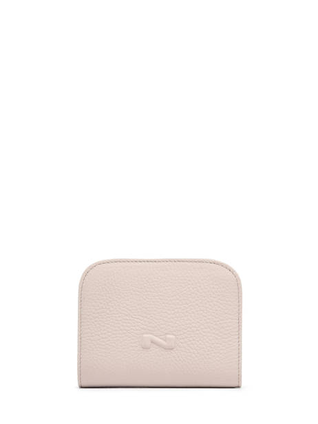 Portefeuille Egée Cuir Nathan baume Beige egee 230023N