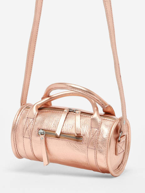 Sac Bandoulière Charlie Cuir  Paul marius Rose vintage CHARLIE vue secondaire 2